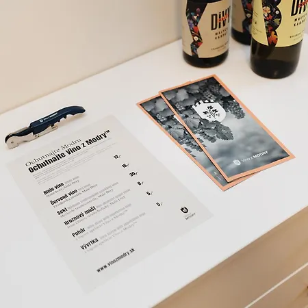 Klimatizovane V Centre Modry Pre Svadobcanov, Vikendovy Oddych Aj Remote Work *